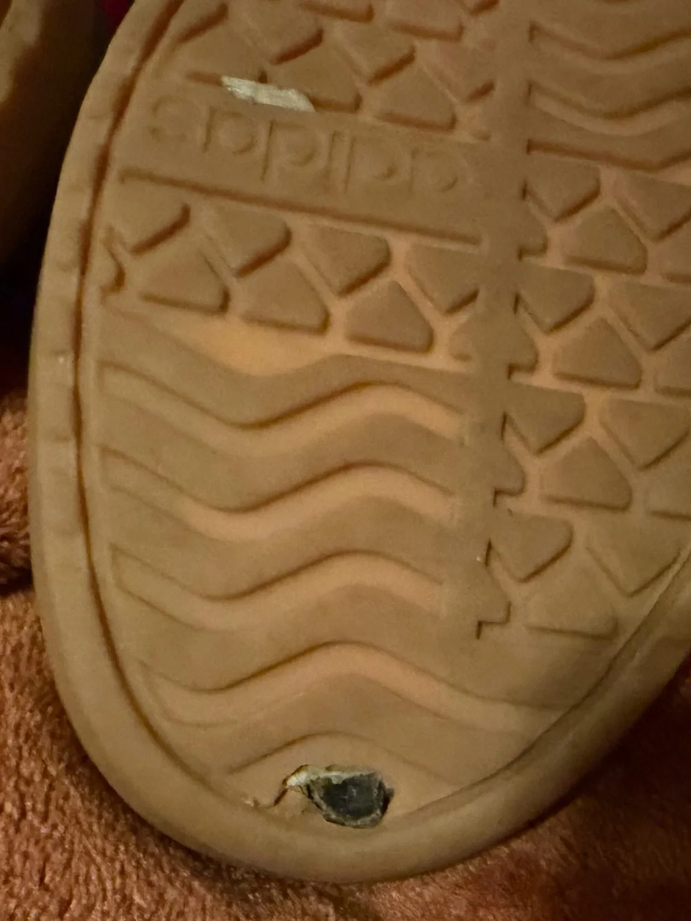 adidas Kids Court Platform Suede Sneakers in Teal with Pink Stripes and Gum Sole